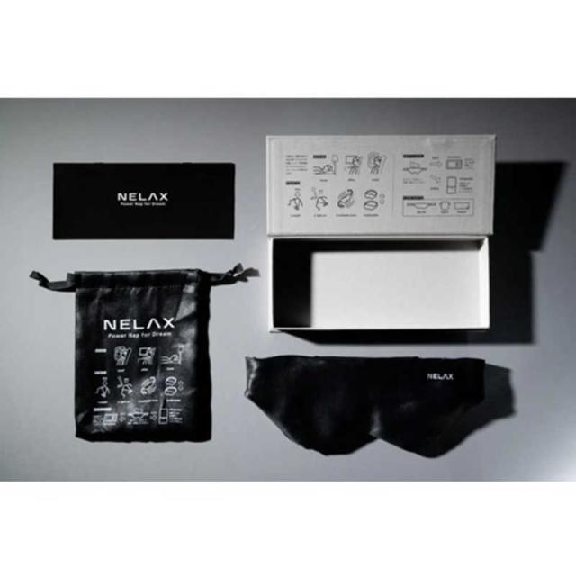 FLH　眠りに、重いを。 加重アイマスク ブラック　NLKEM/BLK_8