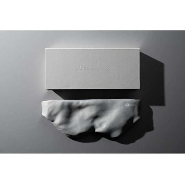 FLH　眠りに、重いを。 加重アイマスク グレー　NLKEM/GRY