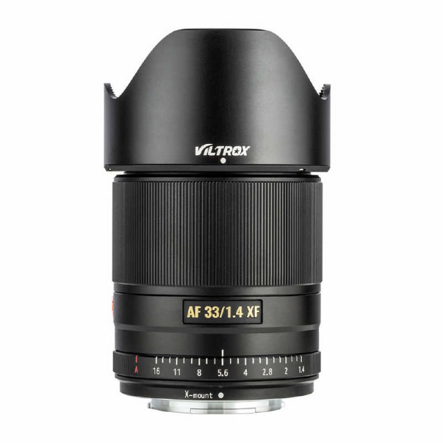 VILTROX　Viltrox AF 33mm F1.4 富士フイルムXマウント ブラック　AF331.4X