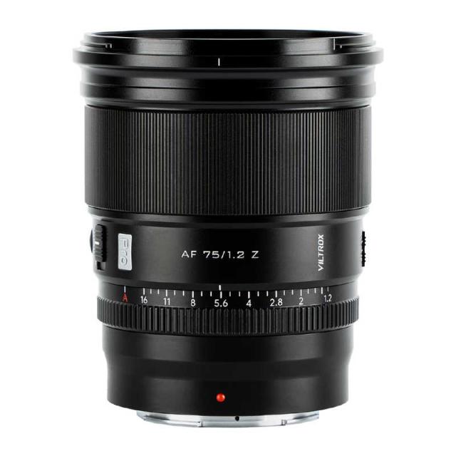 VILTROX　カメラレンズ Viltrox AF 75mm F1.2 PRO ニコンZマウント ブラック ［ ニコンZ / 単焦点レンズ ］　AF751.2PROZ