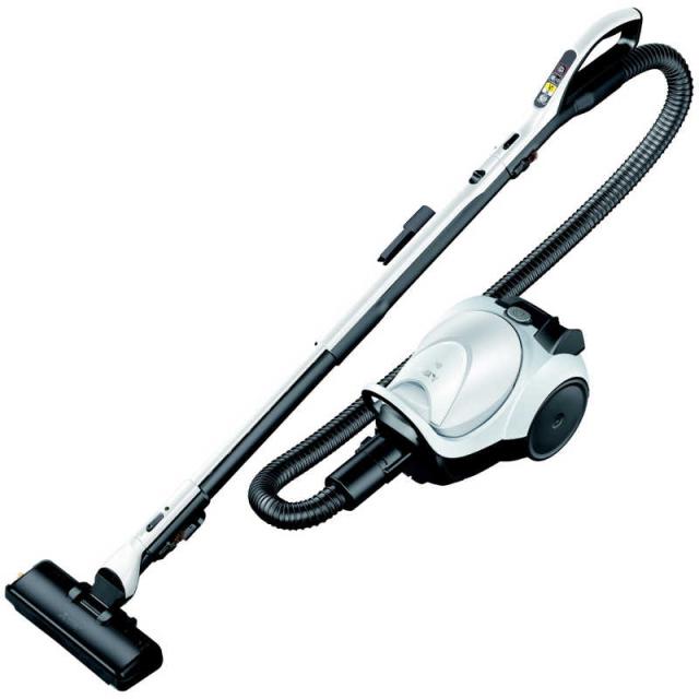 三菱　MITSUBISHI　キャニスター掃除機 Be-K ビケイ 紙パック式 クールシルバー　TC-FM2F