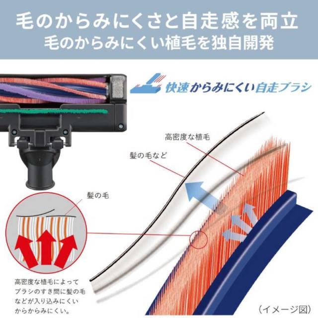 三菱　MITSUBISHI　キャニスター掃除機 Be-K ビケイ 紙パック式 クールシルバー　TC-FM2F_7