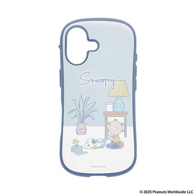 HAMEE　［iPhone 17専用］PEANUTS/ピーナッツ iFace First Class MagSynqケース iFace ペールブルー/片付け　41-184633