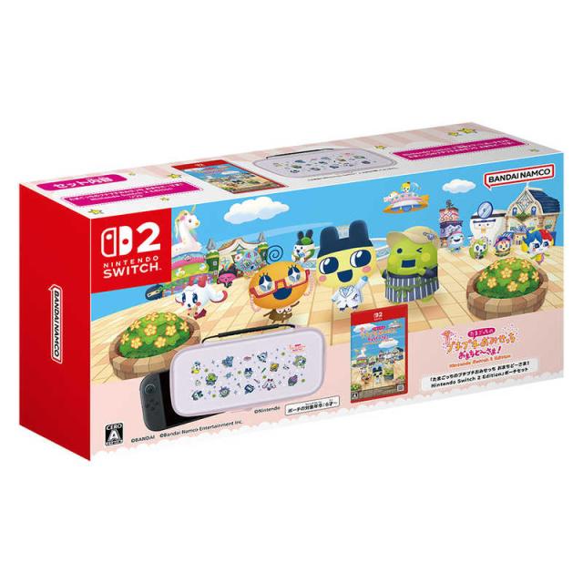 バンダイナムコエンターテインメント　BANDAI　NAMCO　Entertainment　Switch2ゲームソフト 「たまごっちのプチプチおみせっち おまちど〜さま！ Nintendo Switch 2 Edition 」専用ポーチセット　BNEI-00307