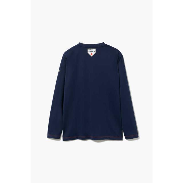 TENTIAL　BAKUNE Dry ロングスリーブTシャツ (侍JAPANコラボ) ネイビー(L)-25FW　25FSBA098U00080006N2_1