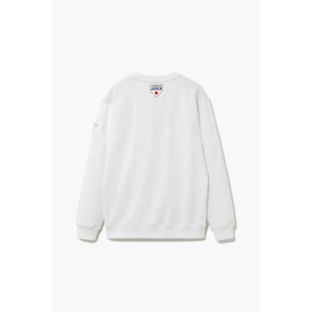 TENTIAL　BAKUNE スウェット ロングスリーブクルーネック (侍JAPANコラボ) ホワイト(L)-25FW　25FSBA101U00140006N 11,325円