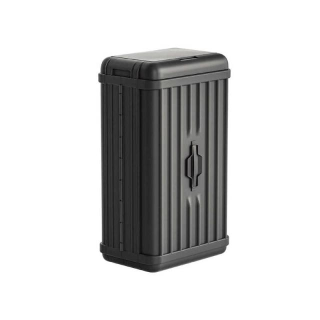 ウィンコド　トランク型折りたたみ式センサー付きゴミ箱 [50L / 自動センサー式] ブラック　TH-ATC50-BK