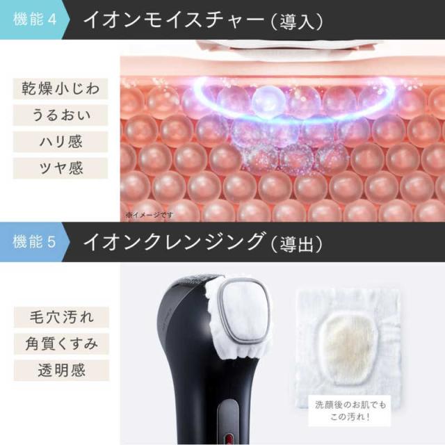 MYTREX　マルチヘッド美顔器 MiRAY ONE(マイトレックス ミライワン) ホワイト　MT-MRO-24W_13