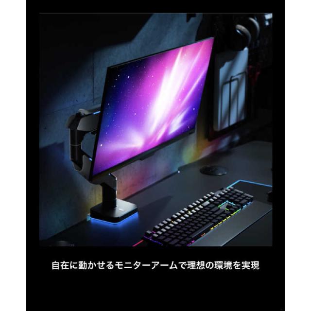 サンコー　RGBモニターアーム PYZONE(パイズワン)　RGBEARHSL