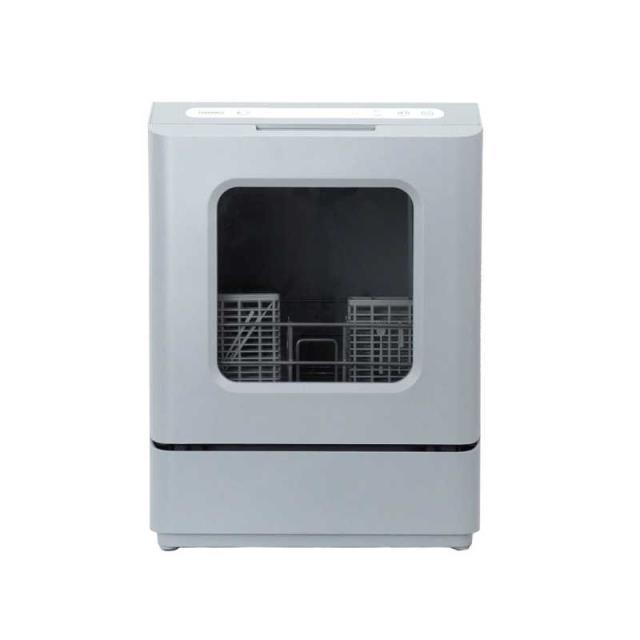 サンコー タンク式食洗機「ラクアmini color」ミスティーブルー ［〜3