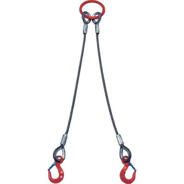 大洋製器工業　2本吊 ワイヤスリング 5t用×1.5m　2WRS 5T×1.5