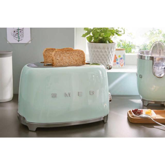 SMEG トースター パステルグリーン [食パン 2枚] TSF01PGJPの通販はau