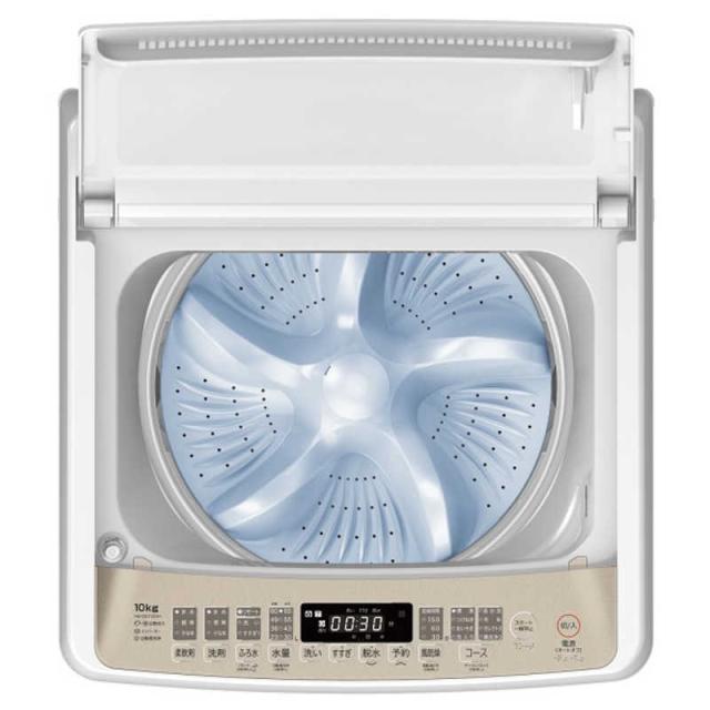ハイセンス 全自動洗濯機 洗濯10.0kg Wi-Fi機能 自動投入 ホワイト