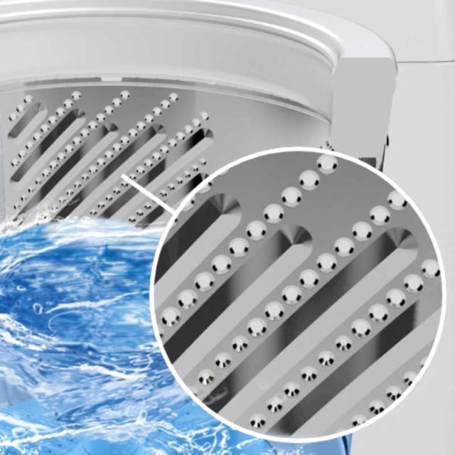 ハイセンス　全自動洗濯機 インバーター 洗濯8.0kg　HW-DG80XH 本体:ホワイト､トップ:シャンパンゴールド（標準設置無料）の通販は