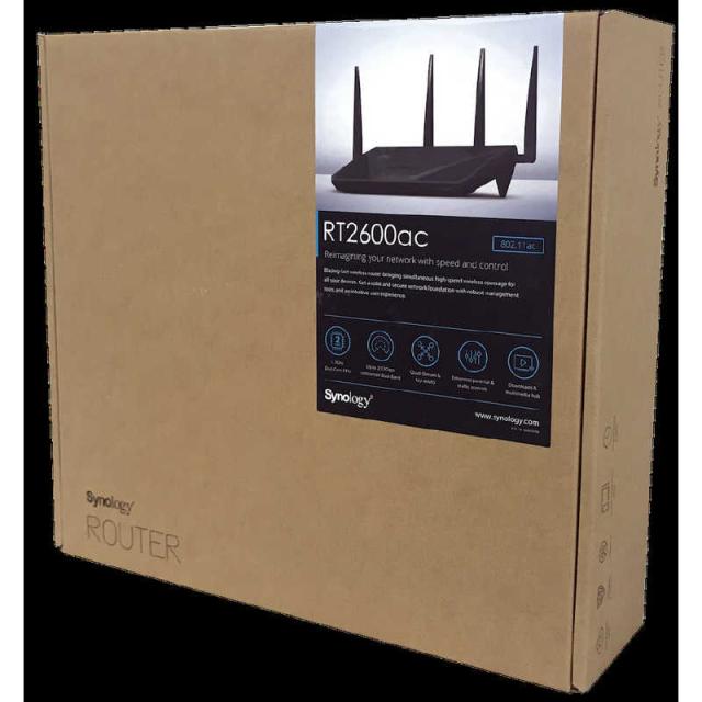 SYNOLOGY 無線LANルーター(Wi-Fiルーター) ac/n/a/g/b RT2600AC