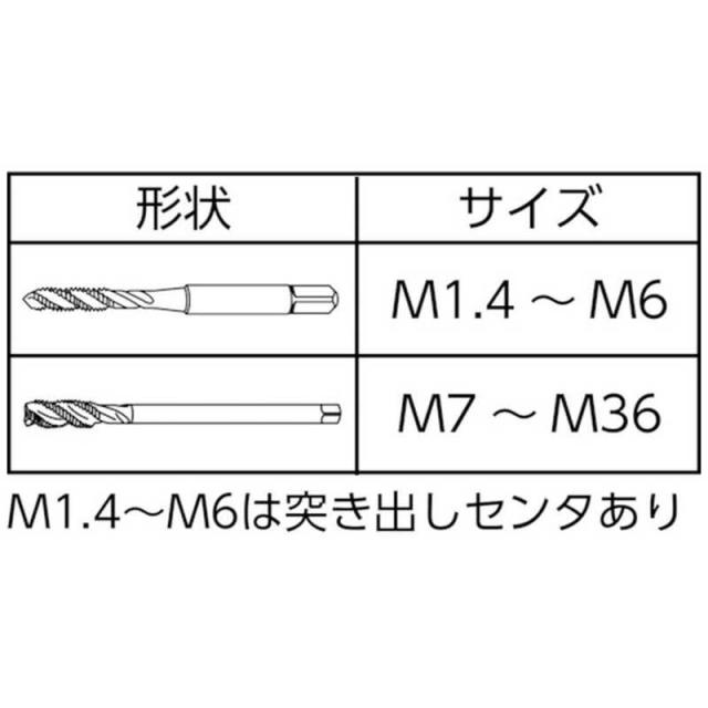 弥満和製作所　スパイラルタップ　SPM30X1.5_1
