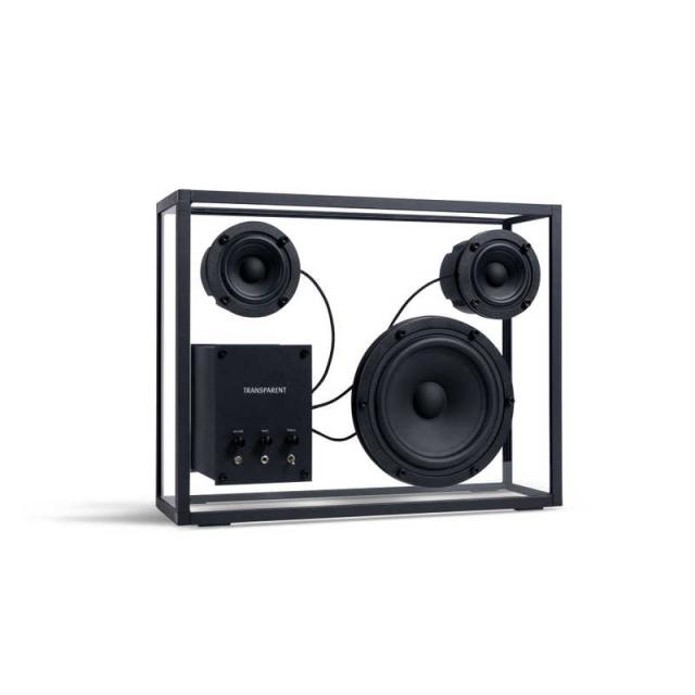 TRANSPARENTSPEAKER　Bluetooth スピーカー ブラックコード　TPS-03_1
