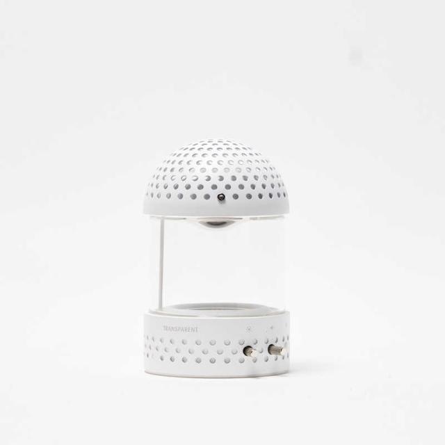 TRANSPARENTSPEAKER ブルートゥーススピーカー TRANSPARENT(トランスペアレント） ブラックレッド TPS-01 ［Bluetooth対応］ TRANSPARENTSPEAKER Bluetoothスピーカー ブラックコード TPS-03 の