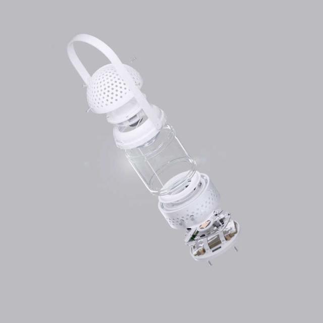 TRANSPARENTSPEAKER　ブルートゥーススピーカー Light Speaker ホワイト TLSW ［防滴 /Bluetooth対応］　TLS-W_3