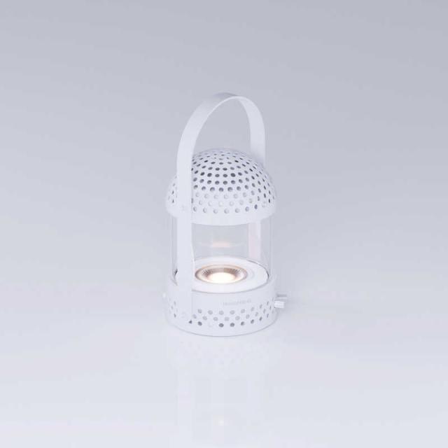 TRANSPARENTSPEAKER　ブルートゥーススピーカー Light Speaker ホワイト TLSW ［防滴 /Bluetooth対応］　TLS-W_4