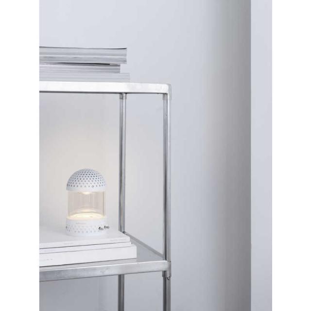 TRANSPARENTSPEAKER　ブルートゥーススピーカー Light Speaker ホワイト TLSW ［防滴 /Bluetooth対応］　TLS-W_5