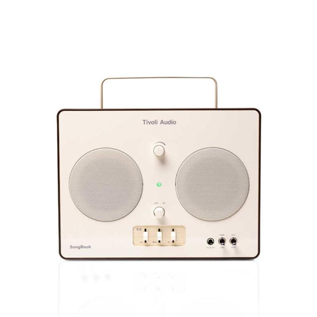 TIVOLIAUDIO　SongBook ｜プレミアム Bluetooth サウンドシステム/ 楽器用アンプ ［Bluetooth対応］ Cream/Brown　SB-0641-UNL
