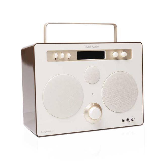 TIVOLIAUDIO　SongBook MAX ｜プレミアム Bluetoothサウンド/ ワイドFM/ DAB＋/ 楽器用アンプ ［Bluetooth対応］ Cream/Brown　SBM-0643-JP_1