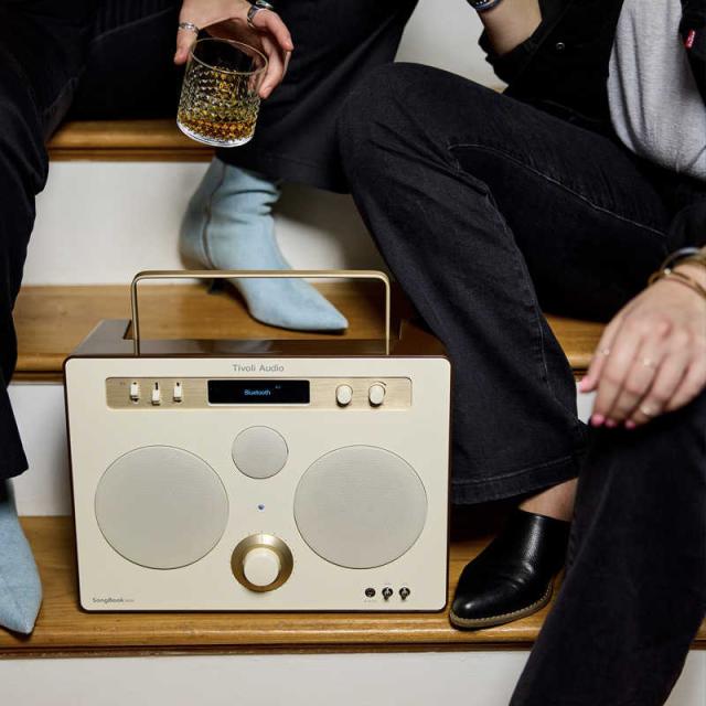 TIVOLIAUDIO　SongBook MAX ｜プレミアム Bluetoothサウンド/ ワイドFM/ DAB＋/ 楽器用アンプ ［Bluetooth対応］ Cream/Brown　SBM-0643-JP_6