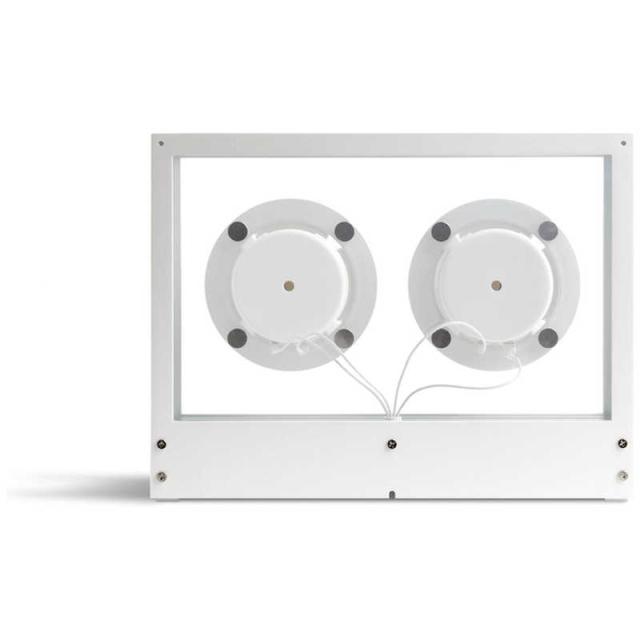 TRANSPARENTSPEAKER　Small Transparent Speaker Wi-Fi Version WiiM Mini搭載 Wi-Fiスピーカー ［Bluetooth対応 / Wi-Fi対応］ ホワイト　TPS02_3