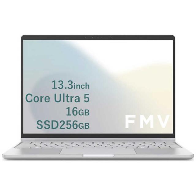 富士通　FUJITSU　FMV CZ-K1 Note C ［13.3型 /Win11/intel Core Ultra 5 /メモリ：16GB /SSD：256GB /Office /2025年1月モデル］ スモークグレー　FMVCZSK1SAの通販は