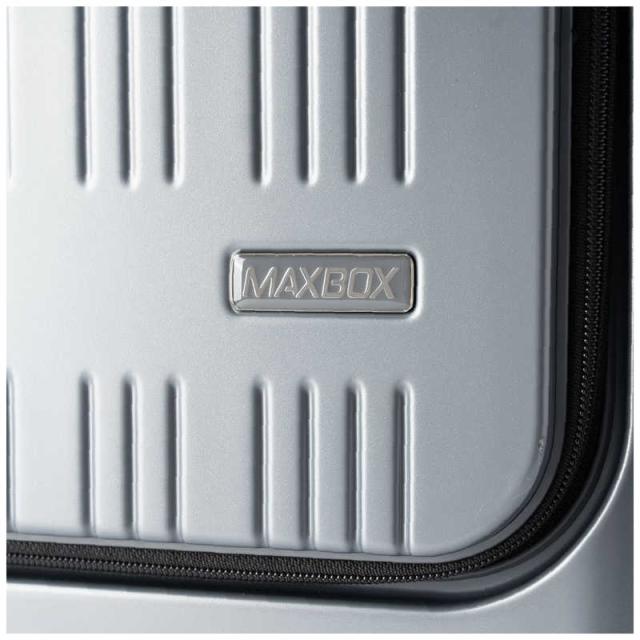 A.L.I　アジア・ラゲージ スーツケース MAXBOX フロントオープン 拡張機能付き 宿泊目安：1週間以上 [TSAロック搭載 / 100L] マットアッシュグレー　MX-8011-28W_4