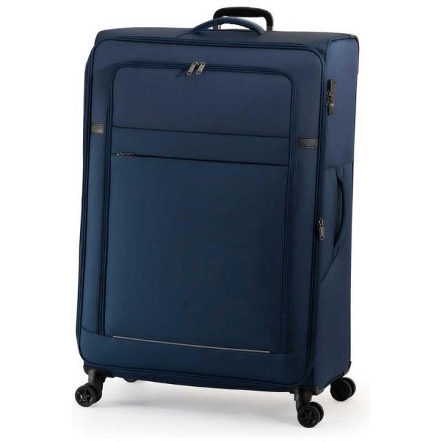 A.L.I　スーツケース ジッパータイプ 宿泊目安：10日間以上 153L 拡張可能 ダブルキャスター TRIPLAYER ネイビー　ALP-7110-29