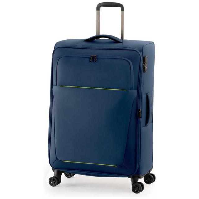 A.L.I　スーツケース ジッパータイプ 宿泊目安：7〜9日間 90L 拡張可能 ダブルキャスター TRIPLAYER ネイビー　ALP-7120-28