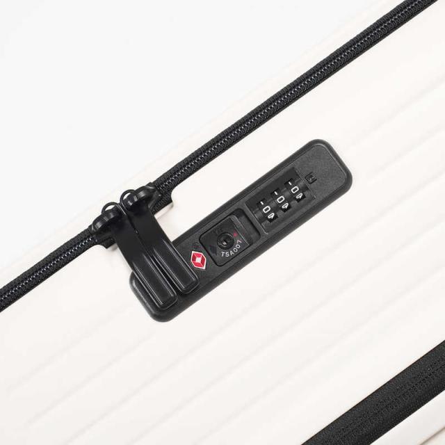 A.L.I　アジア・ラゲージ スーツケース MAXBOX フロントオープン 拡張機能付き 前輪ストッパー 宿泊目安：3泊〜4泊 [TSAロック搭載 / 38L] マットバニラ　MX-8011-18W_6