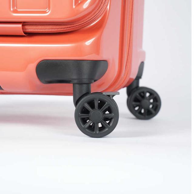 A.L.I　スーツケース ジッパータイプ 宿泊目安：4〜6日間 55L ストッパー機能 フロントオープン TSAロック搭載 パパイヤオレンジ　ALI-8511-22 A.L.I スーツケース ジッパータイプ 宿泊目安：4〜6日間 55L