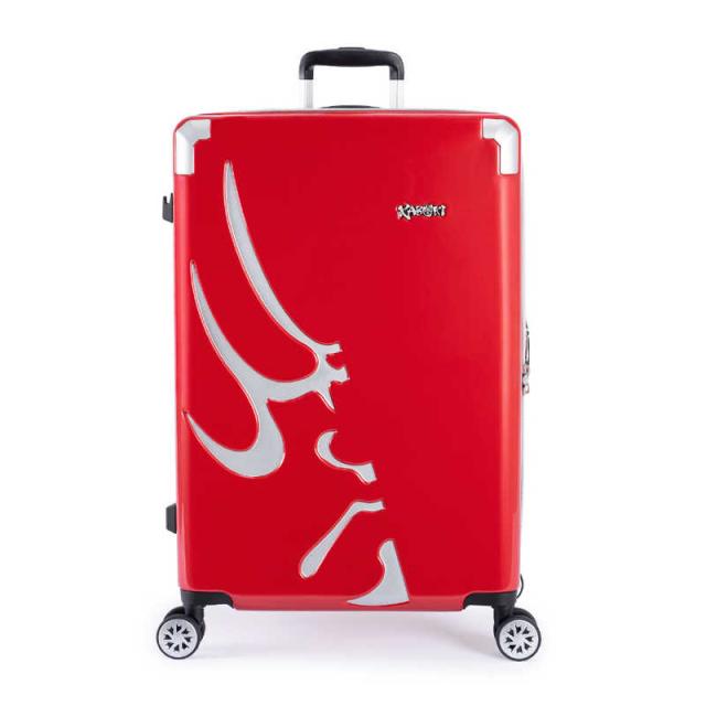 A.L.I　スーツケース ジッパータイプ 拡張機能搭載 スーツケースカバー付き 宿泊目安：7〜9日間 [TSAロック搭載 / 98L] KABUKI 紅　KBK-1603-28W_1