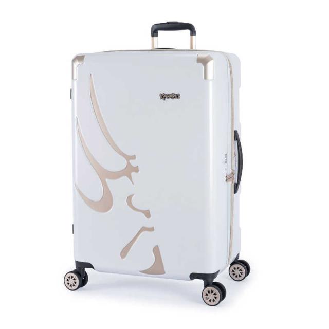 A.L.I　スーツケース ジッパータイプ 拡張機能搭載 スーツケースカバー付き 宿泊目安：7〜9日間 [TSAロック搭載 / 98L] KABUKI 白塗　KBK-1603-28W