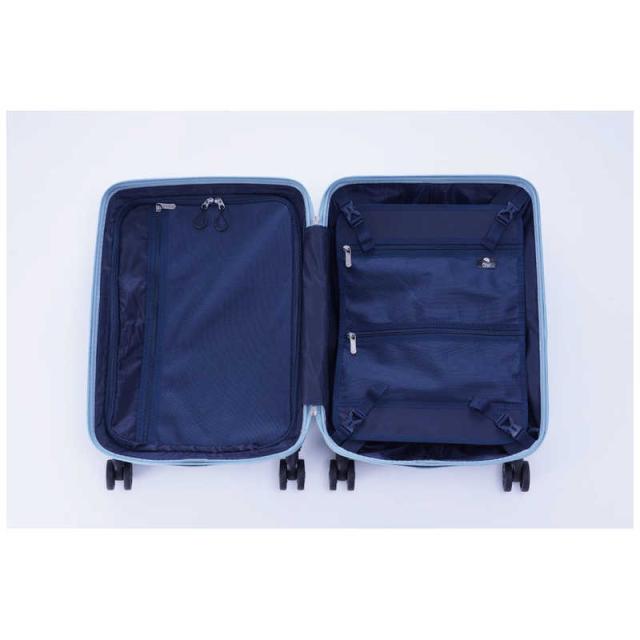 A.L.I　ハードキャリー FiL Pake トップオープンタイプ アッシュアクア [TSAロック搭載 /39L]　ALI6060TP18 A.L.I ハードキャリー FiL Pake トップオープンタイプ アッシュアクア