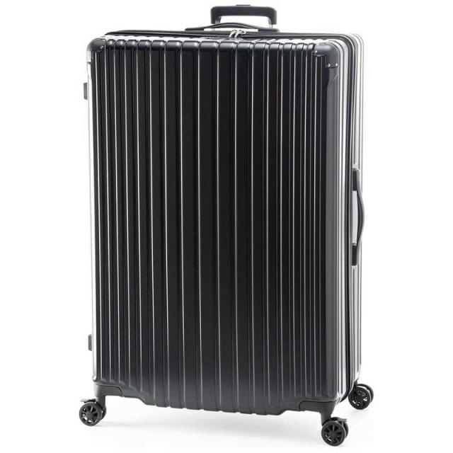 A.L.I　ハードキャリー MAXsTOP ジッパータイプ マットブラック [TSAロック搭載 /148L /1週間以上] ストッパー機能 大容量　MAXSTOP33