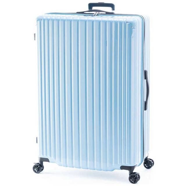 A.L.I　ハードキャリー MAXsTOP ジッパータイプ アッシュアクア [TSAロック搭載 /148L /1週間以上] ストッパー機能 大容量　MAXSTOP33