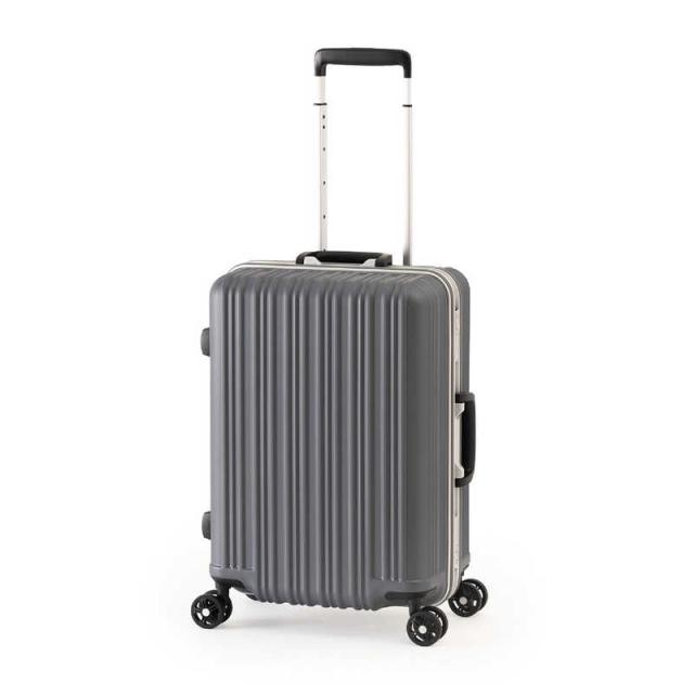 A.L.I　スーツケース フレームタイプ 宿泊目安：1〜3日間 036L 超軽量 高剛性フレーム TSAロック搭載 マットダークグレー　ALI-5088-18