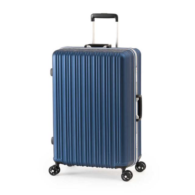 A.L.I　スーツケース フレームタイプ 宿泊目安：4〜6日間 064L 超軽量 高剛性フレーム TSAロック搭載 マットネイビー　ALI-5088-24