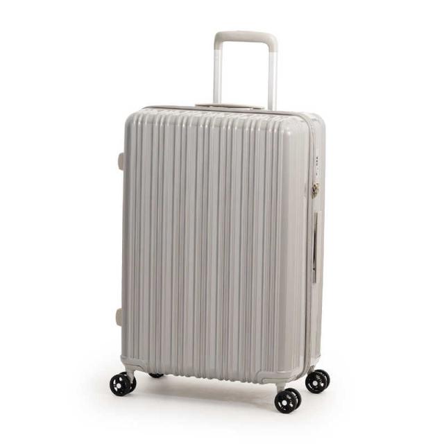 A.L.I　ハードキャリー Magicalouis ZIPPER グレー [TSAロック搭載 /64L] 超軽量 日本設計　ALI668824