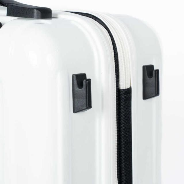 MOBUS　スーツケース ジッパータイプ 宿泊目安：1〜3日間 031L 拡張機能搭載 フットストッパータイプ USB充電ポート付属 機内持ち込み可能サイズ mobus アイボリー　MBC-1912-18W_9