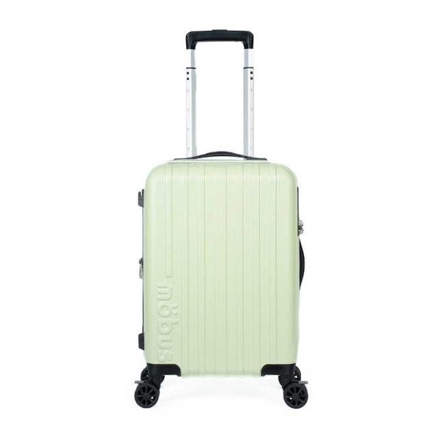 MOBUS　スーツケース ジッパータイプ 宿泊目安：1〜3日間 031L 拡張機能搭載 フットストッパータイプ USB充電ポート付属 機内持ち込み可能サイズ mobus アボカドグリーン　MBC-1912-18W_1