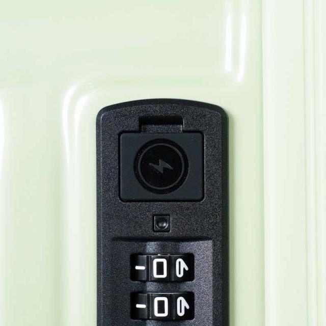 MOBUS　スーツケース ジッパータイプ 宿泊目安：1〜3日間 031L 拡張機能搭載 フットストッパータイプ USB充電ポート付属 機内持ち込み可能サイズ mobus アボカドグリーン　MBC-1912-18W_6