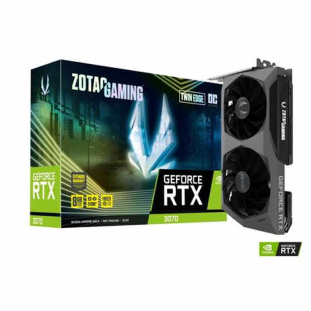 ZOTAC ゲーミンググラフィックボード RTX 3070 Twin Edge OC LHR ...