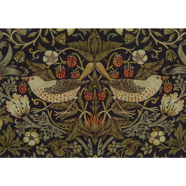 クラシカ　インテリア テーブルランプ(いちご泥棒･紫) William Morris lamps　ADS-002str-V_1