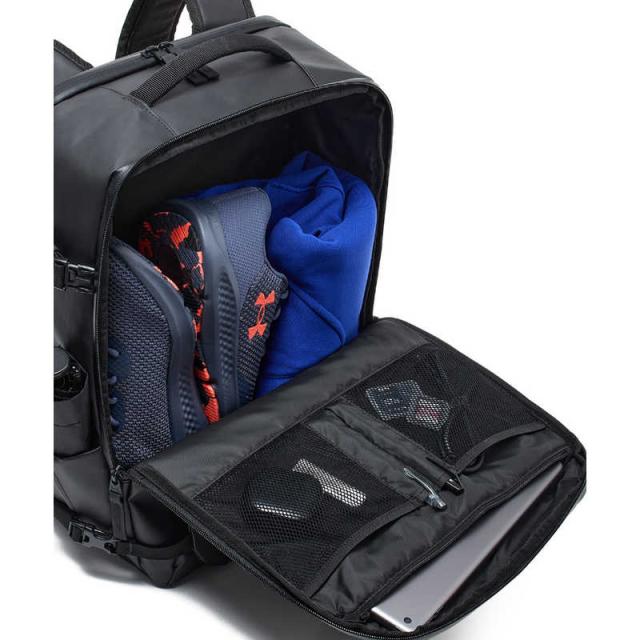 アンダーアーマー　UA COOL ADVANCED BACKPACK 2.0 Black/Black　6007431_25FW_2