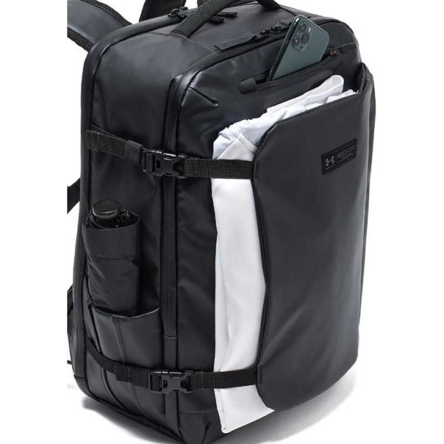 アンダーアーマー　UA COOL ADVANCED BACKPACK 2.0 Black/Black　6007431_25FW_4